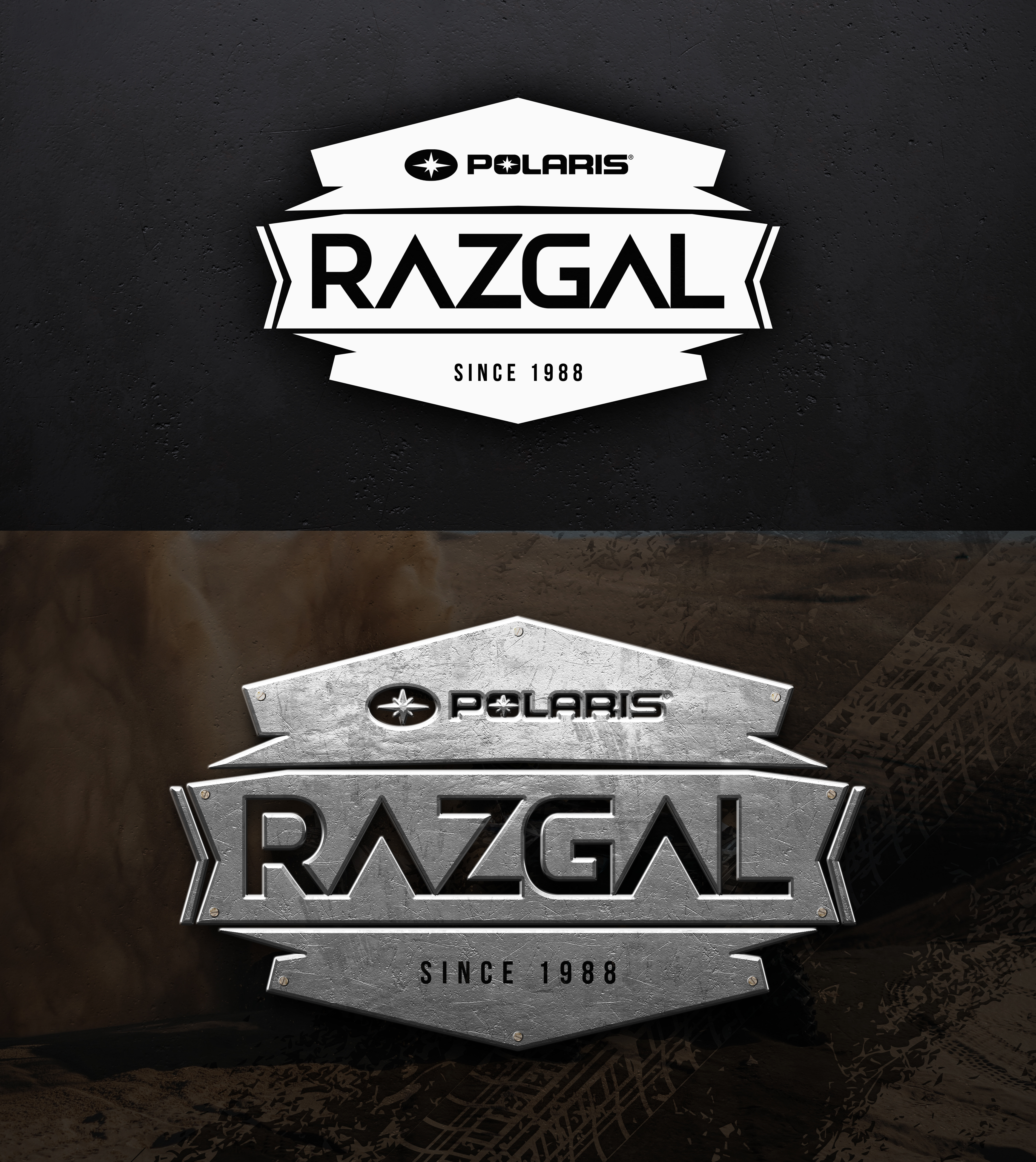 razgal logo process